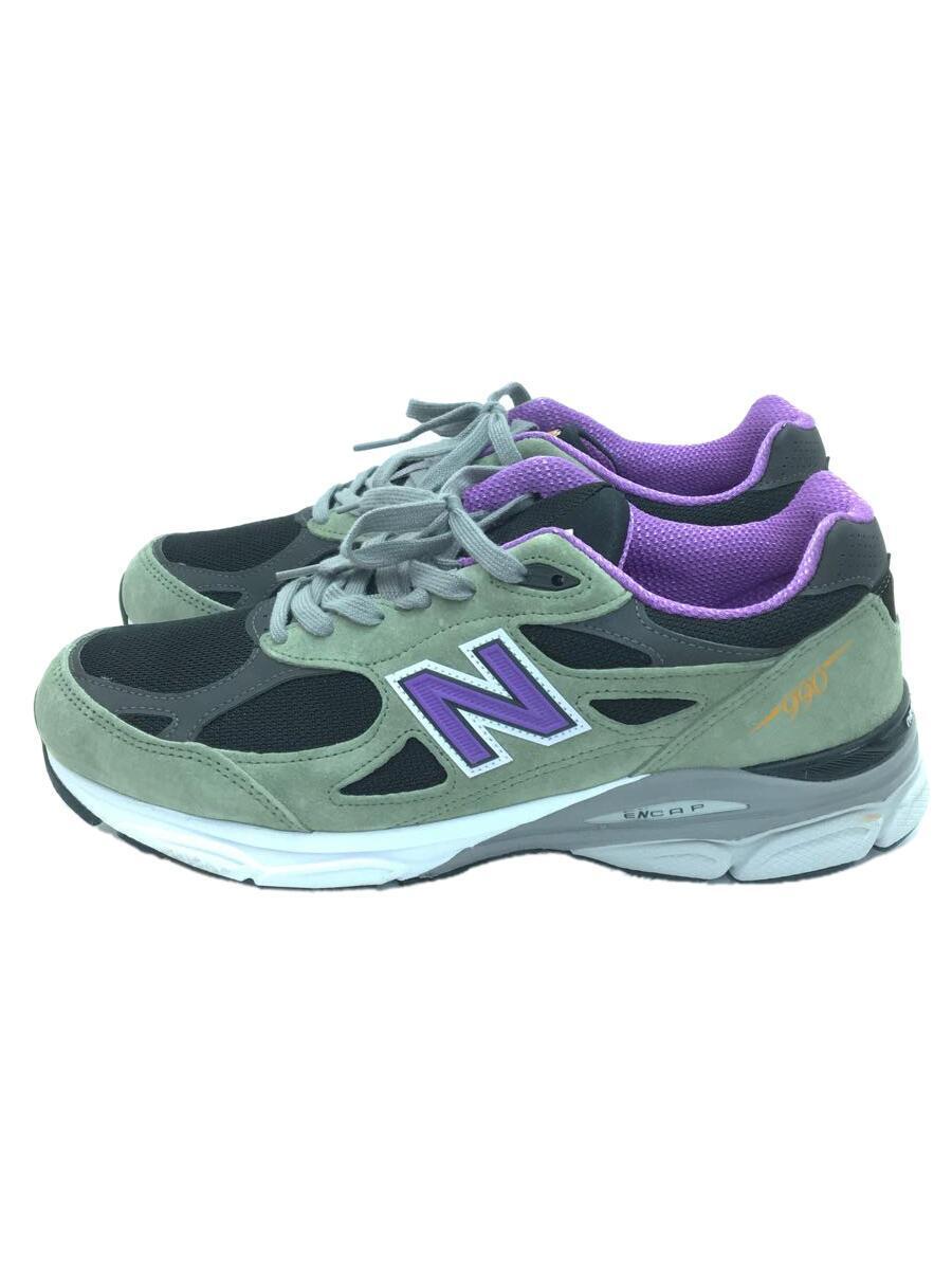 NEW BALANCE◆ローカットスニーカー/28.5cm/KHK/m990tc3