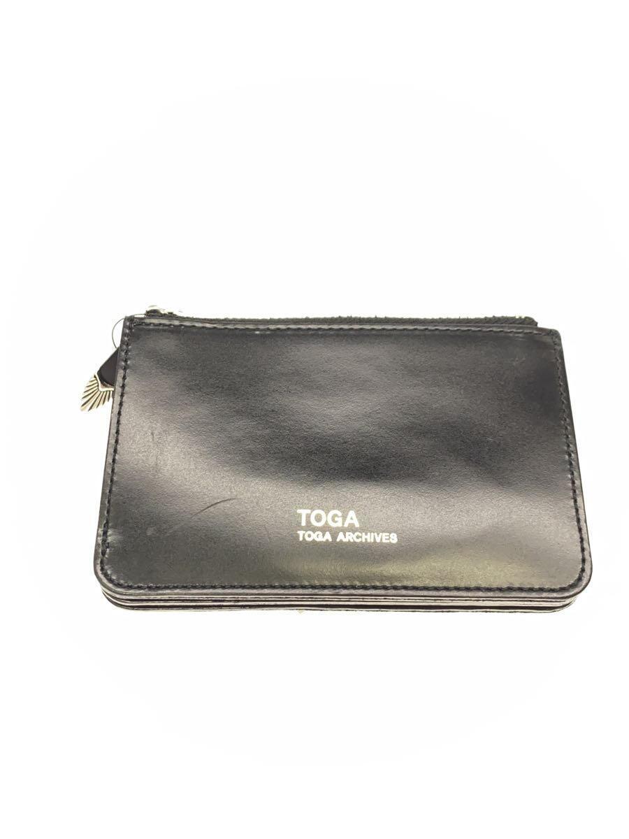 TOGA◆LEATHER WALLET STUDS SMALL/牛革/黒/ブラック/TZ31-AG940_画像2