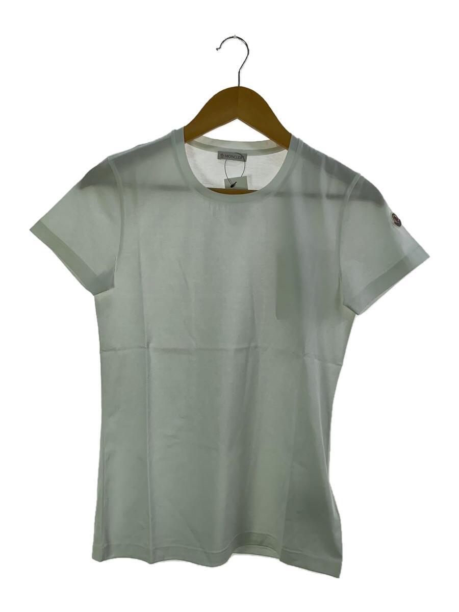 MONCLER◇Tシャツ/S/コットン/WHT/C-SCOM-18-1662-