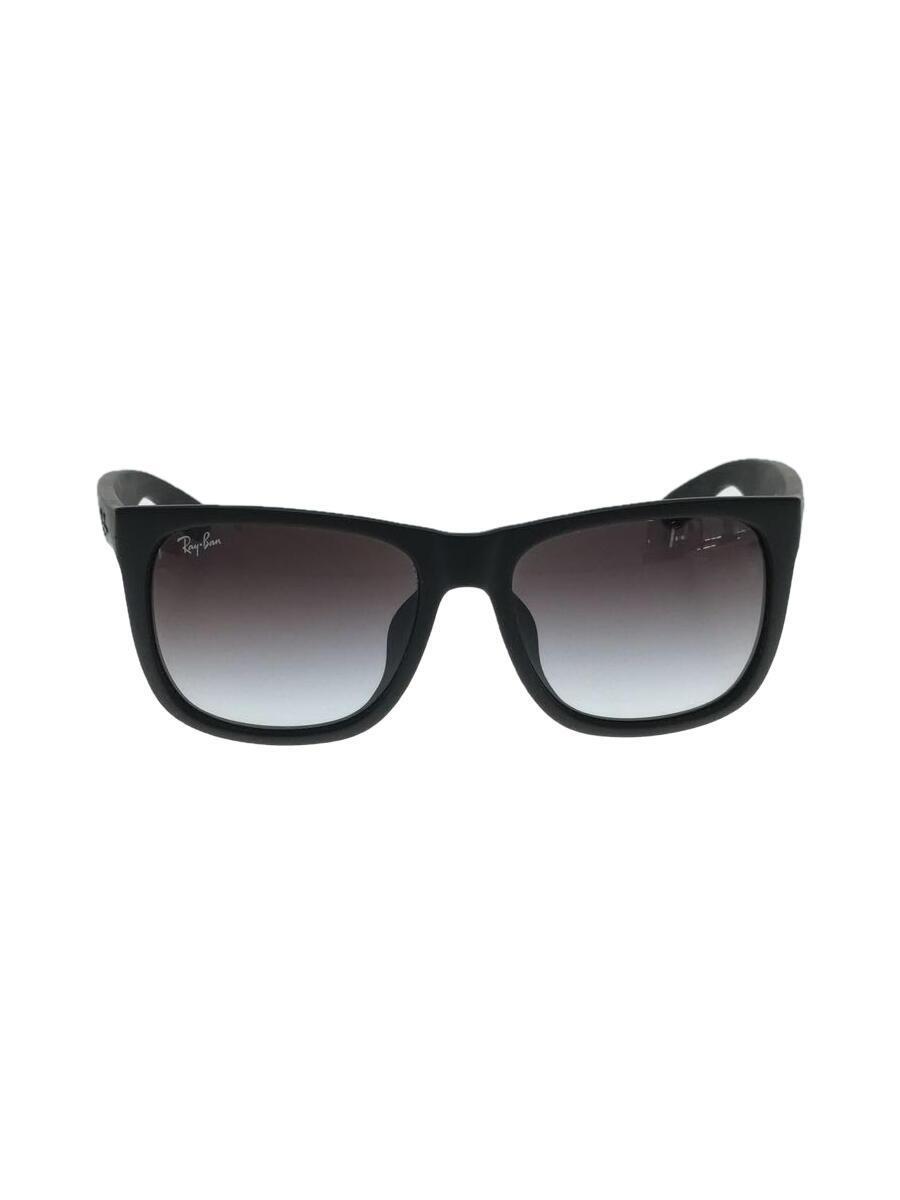 超美品 Ray-Ban◇サングラス/ウェリントン/プラスチック/BLK/BRW