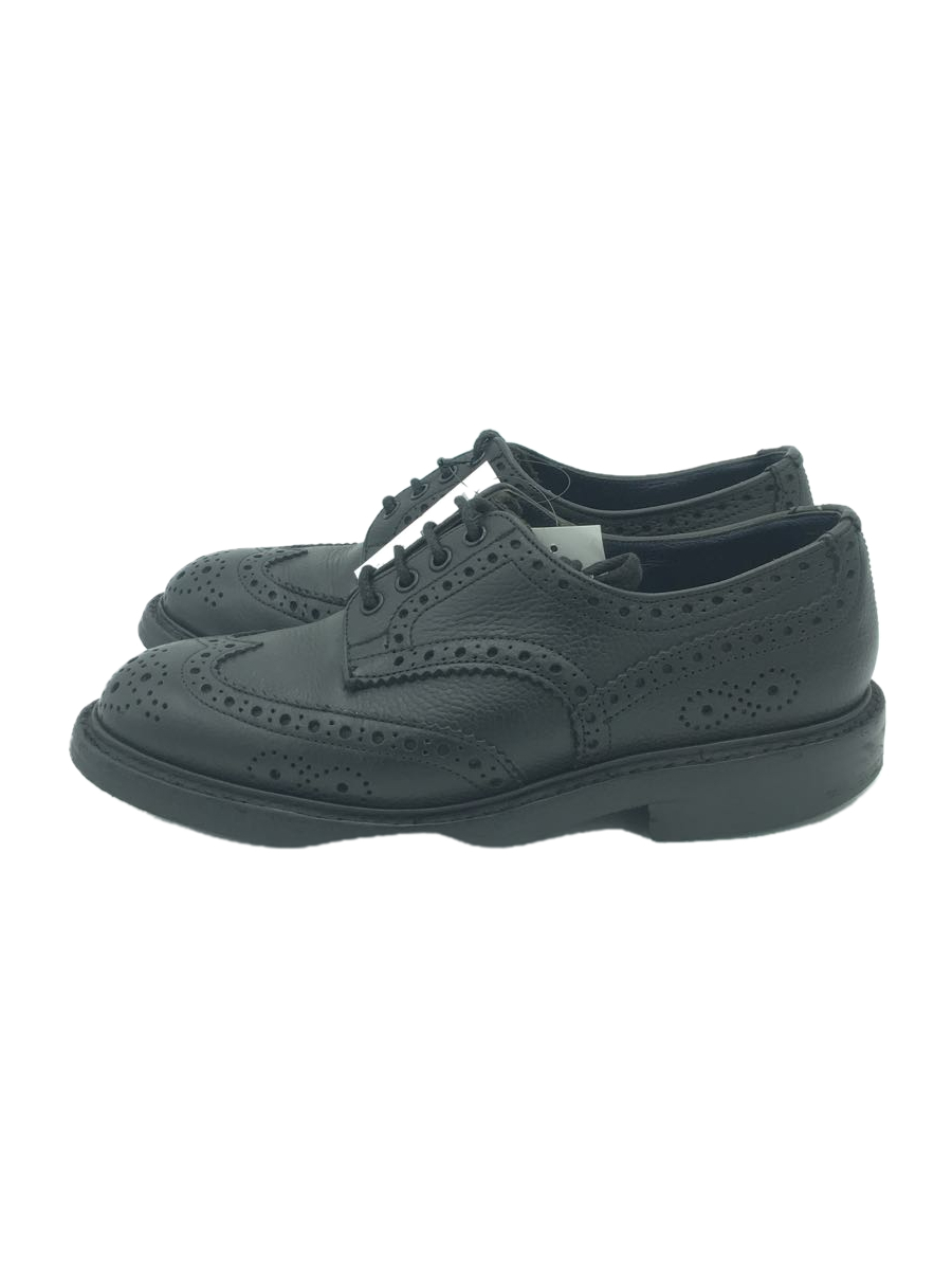 Tricker’s◆Paul Smith別注/ウイングチップ/外羽根/ドレスシューズ/UK7.5/BLK/レザー