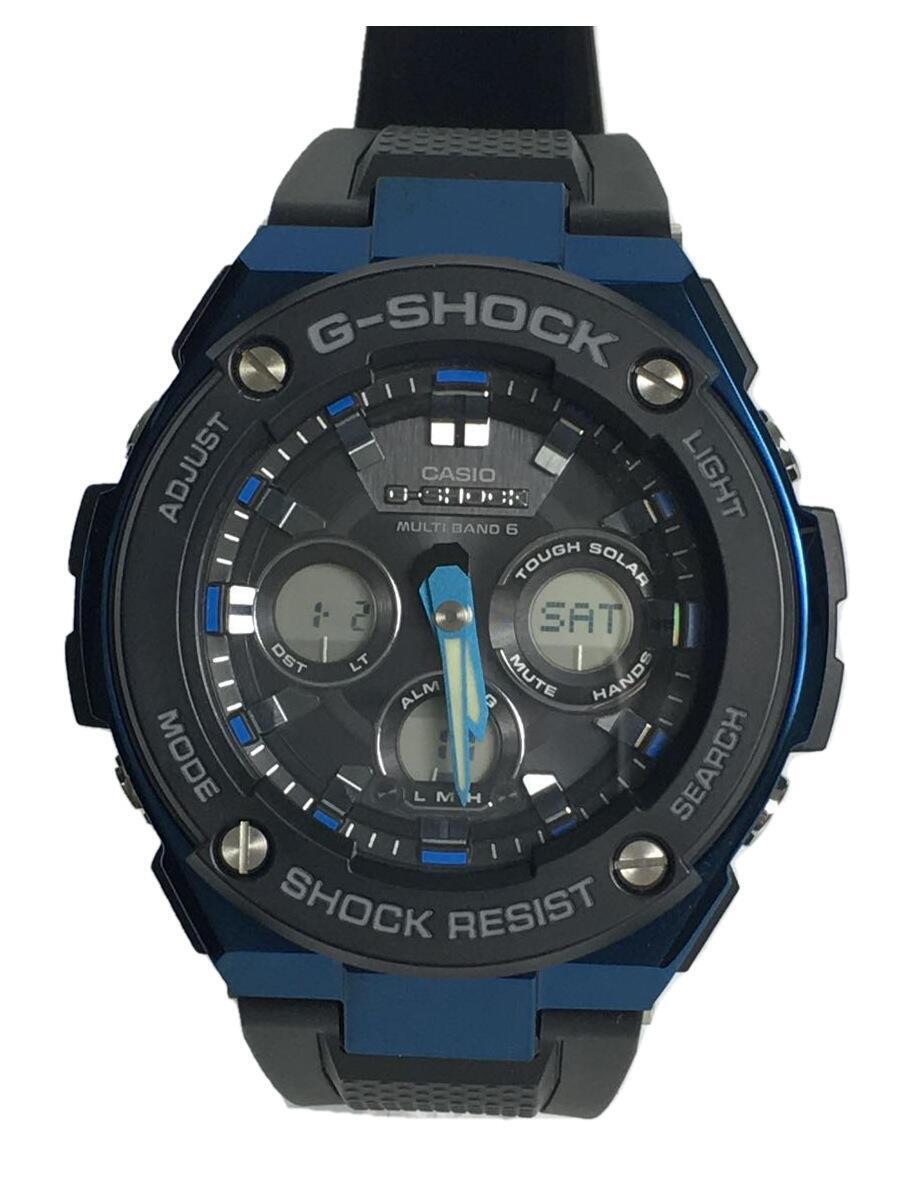 CASIO◇ソーラー腕時計・G-SHOCK/デジアナ○-