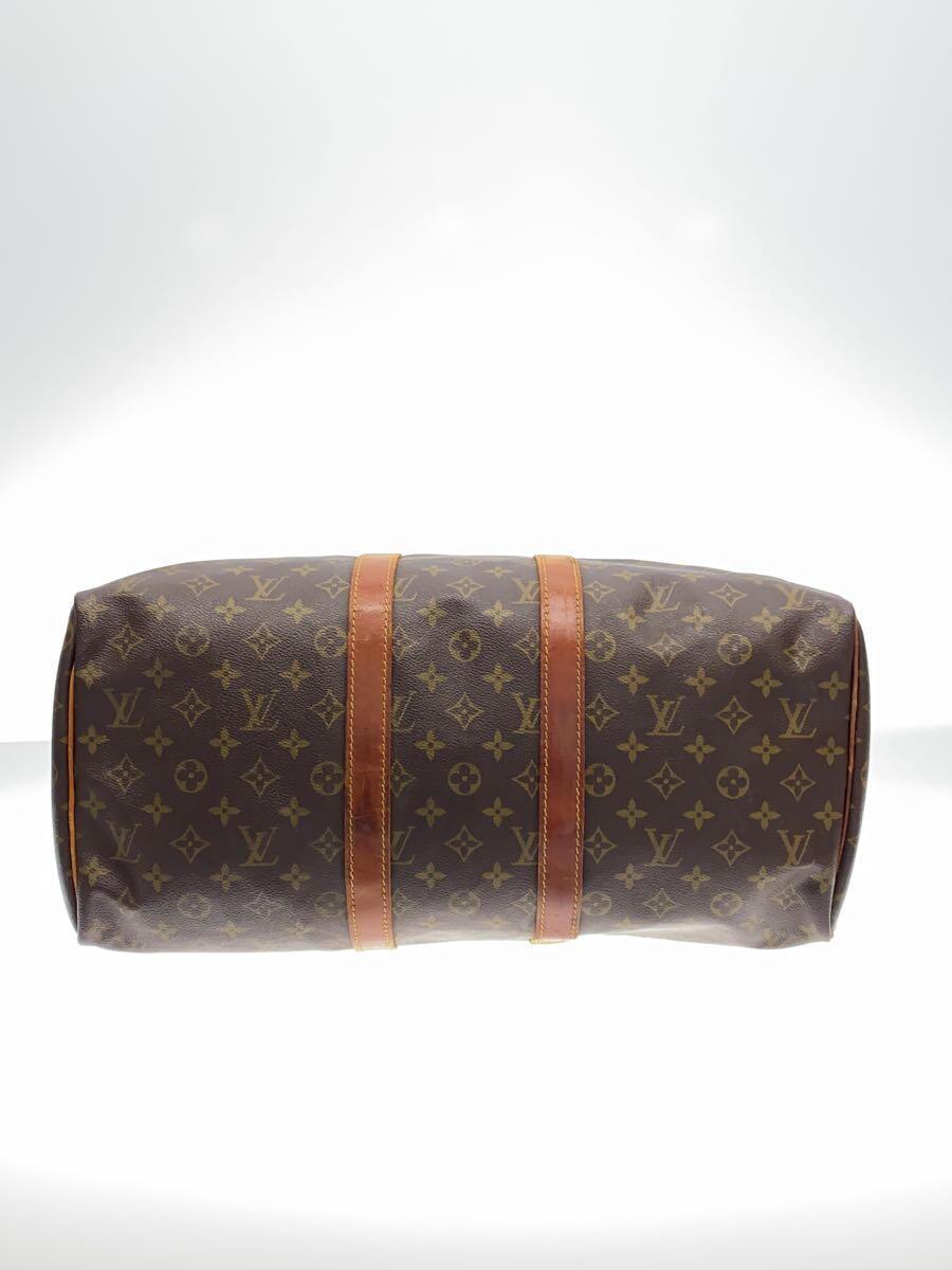 LOUIS VUITTON◆キーポル45_モノグラム・キャンバス_BRW/M41428/リベット錆有/持ち手キズ変色有_画像4