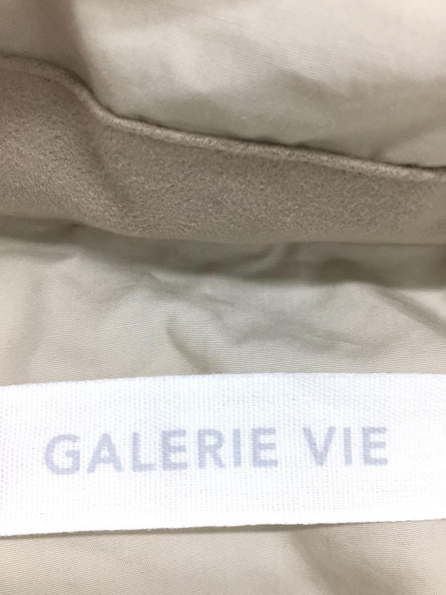 GALERIE VIE* down vest /36/ cotton / beige /23-07-14-07434/ cotton pi-chi down long the best 
