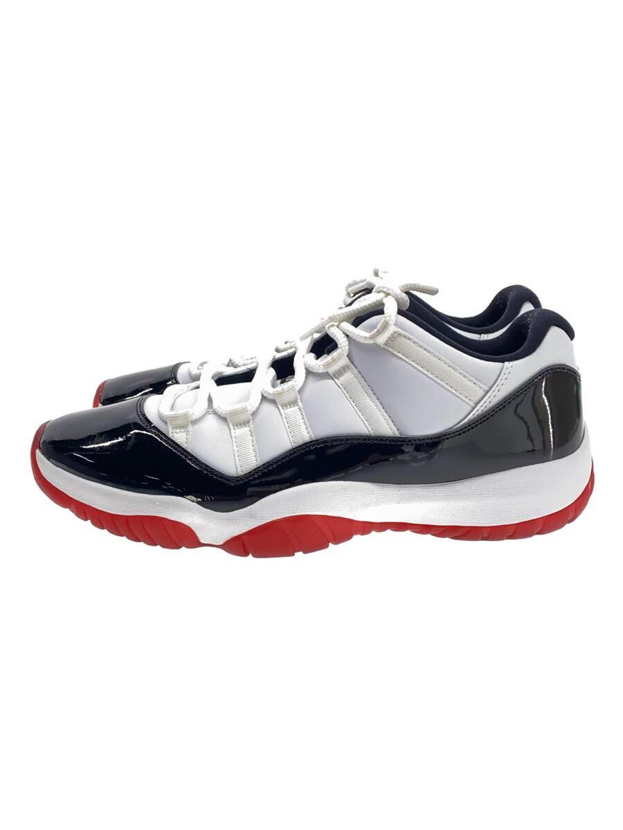 NIKE◆AIR JORDAN 11 RETRO LOW_エアジョーダン 11 レトロ ロー/28.5cm/WHT_画像1