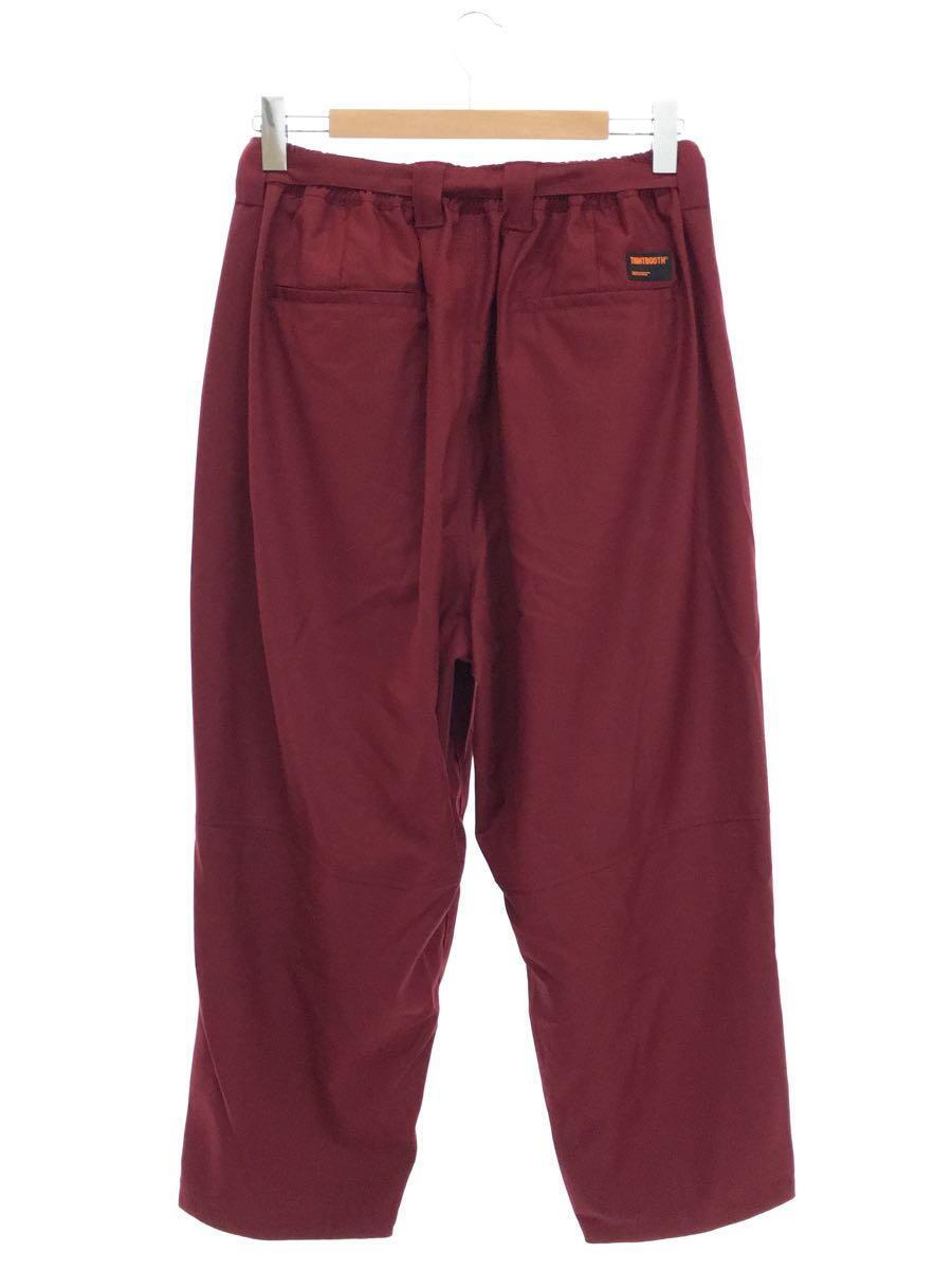 TIGHTBOOTH PRODUCTION◆22AW/BALLOON SLACKS/スラックスパンツ/L/ポリエステル/RED/FW22-B09_画像2