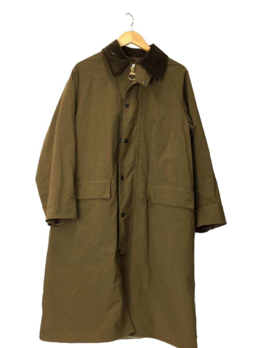 Barbour◆20AW/OS BURGHLEY-MU-TECH/コート/36/ナイロン/カーキ/2002279