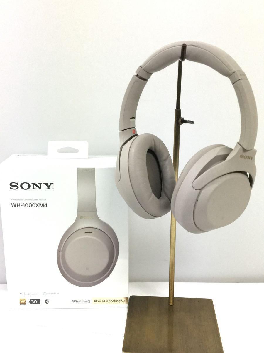 新しいブランド SONY WH-1000XM4(S) SILVER ヘッドホン オーディオ機器