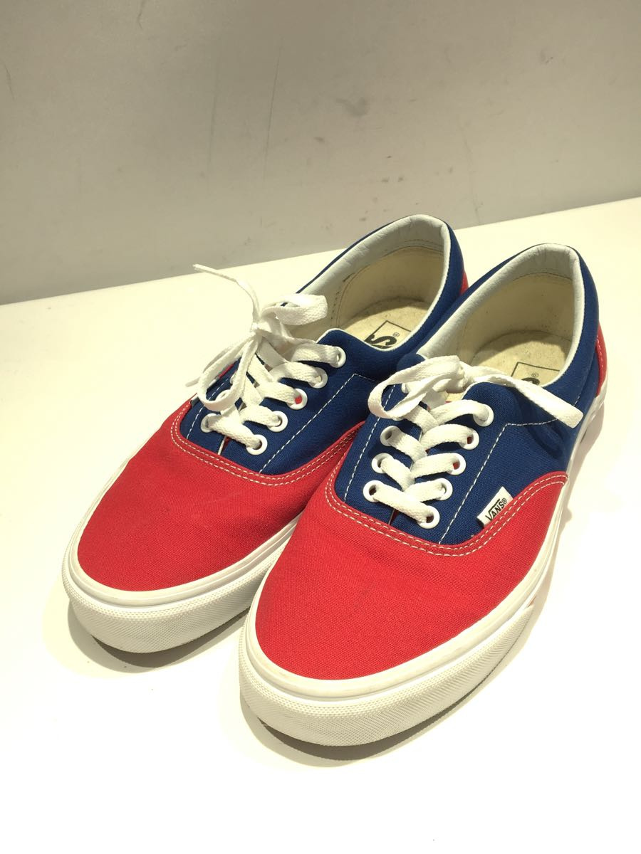 VANS◆エラ/ローカットスニーカー/BMXチェッカー/27cm/RED_画像2