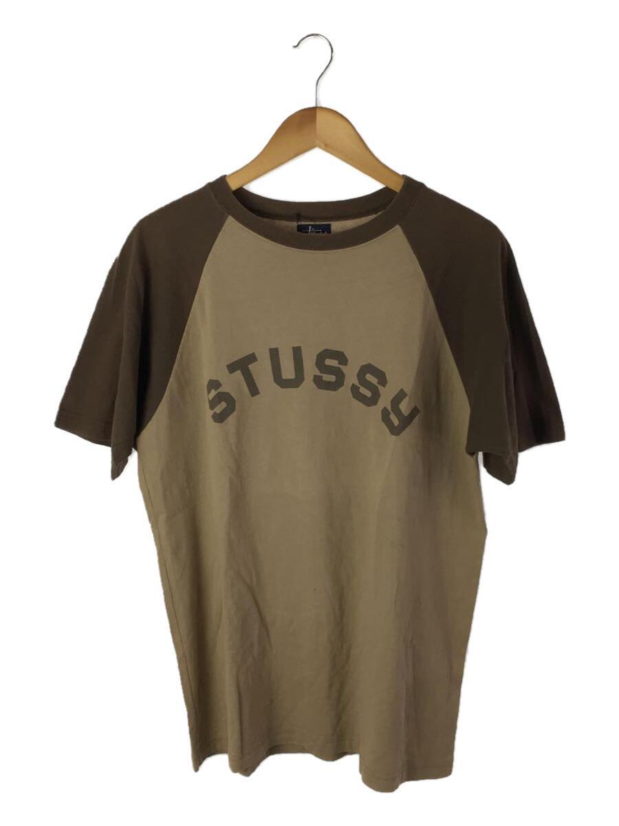 STUSSY◆Tシャツ/M/コットン/BRW