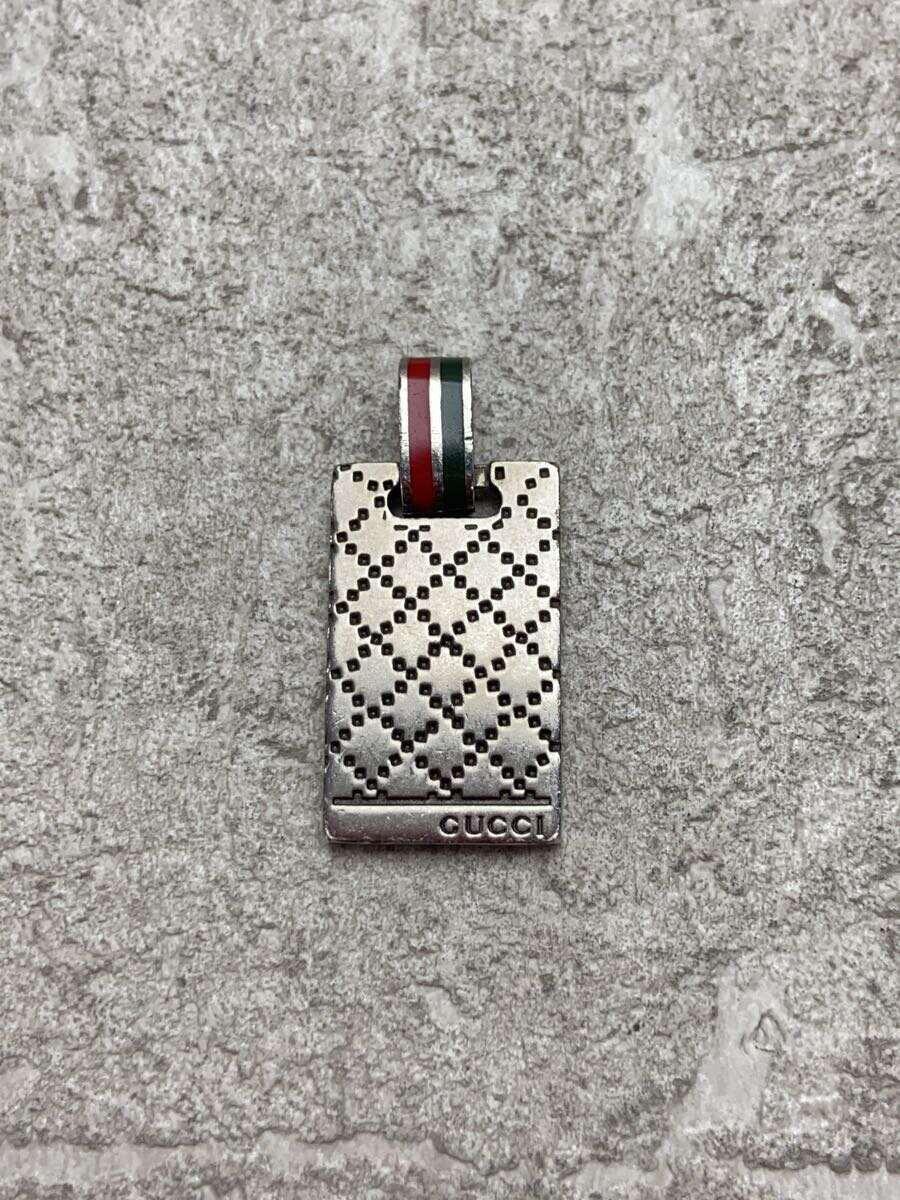 GUCCI◆シェリーライン/ディアマンテ/ペンダントトップ/SV925/SLV/メンズ
