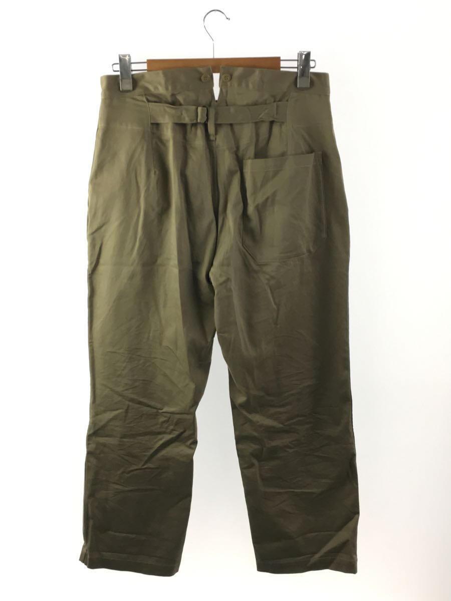 超激安 COMOLI◇Cotton Pants/ボトム/1/コットン/BEG/X01-03029 Over