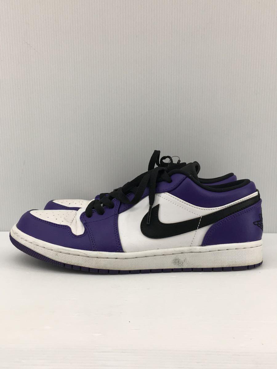 NIKE◆ローカットスニーカー/28cm/PUP/553558-500/COURT PURPLE/コートパープル