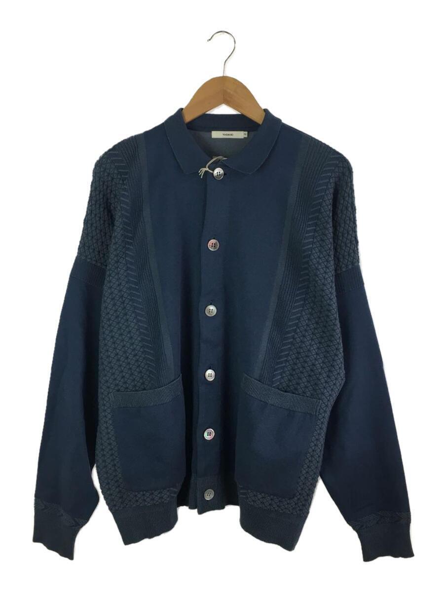 YASHIKI◆カーディガン(薄手)/2/YSK-23SS-KN03/Hanaakari Collar Cardigan