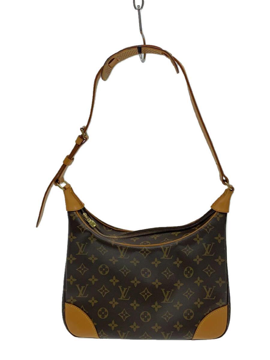 LOUIS VUITTON◆ブローニュ30_モノグラム・キャンバス_BRW/PVC/BRW