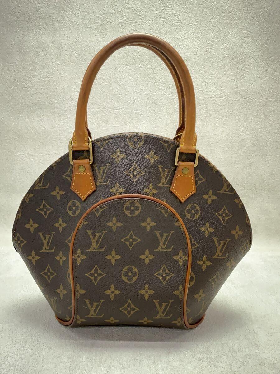 LOUIS VUITTON◆エリプスPM_モノグラム・キャンバス_BRW/PVC/BRW_画像3