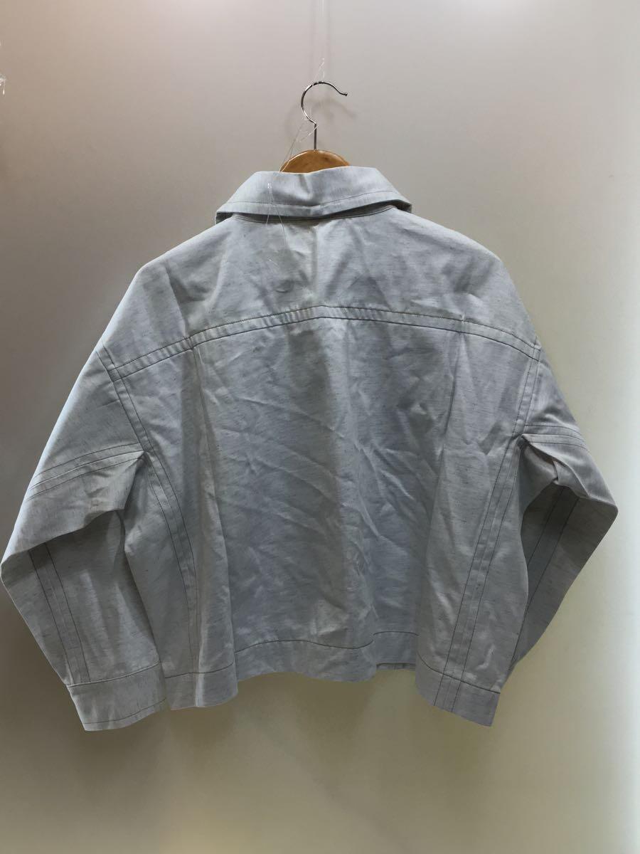 me ISSEY MIYAKE◆23年春/ジャケット/-/ポリエステル/WHT/MI31FD101_画像2