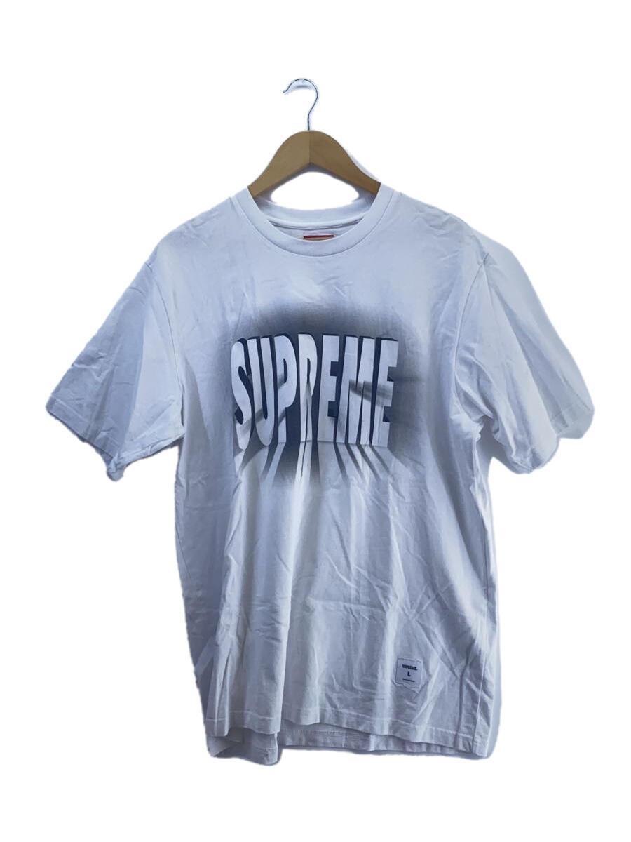 Supreme◆18AW/Light S/S Top/Tシャツ/L/コットン/WHT