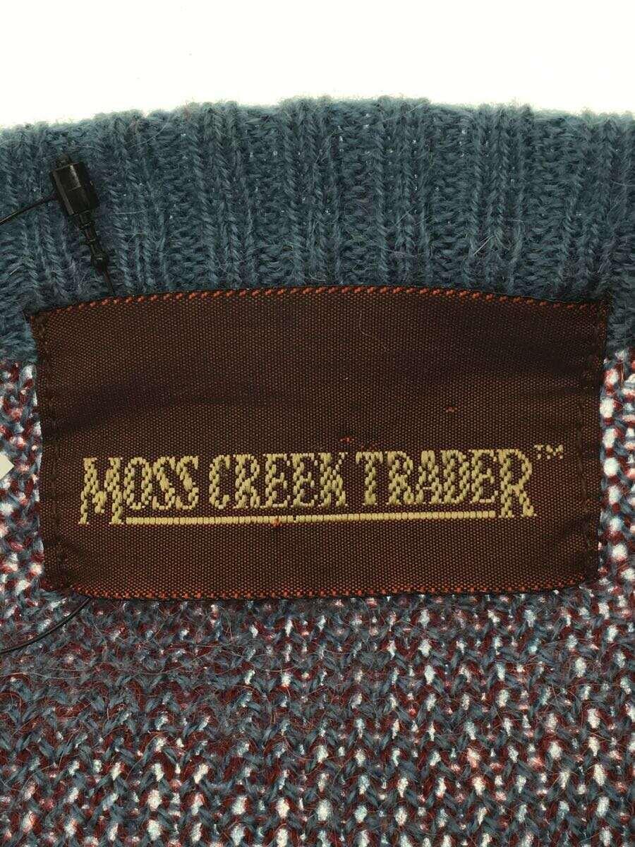 MOSS CREEK TRADER/セーター(薄手)/M/アクリル/BLU_画像3