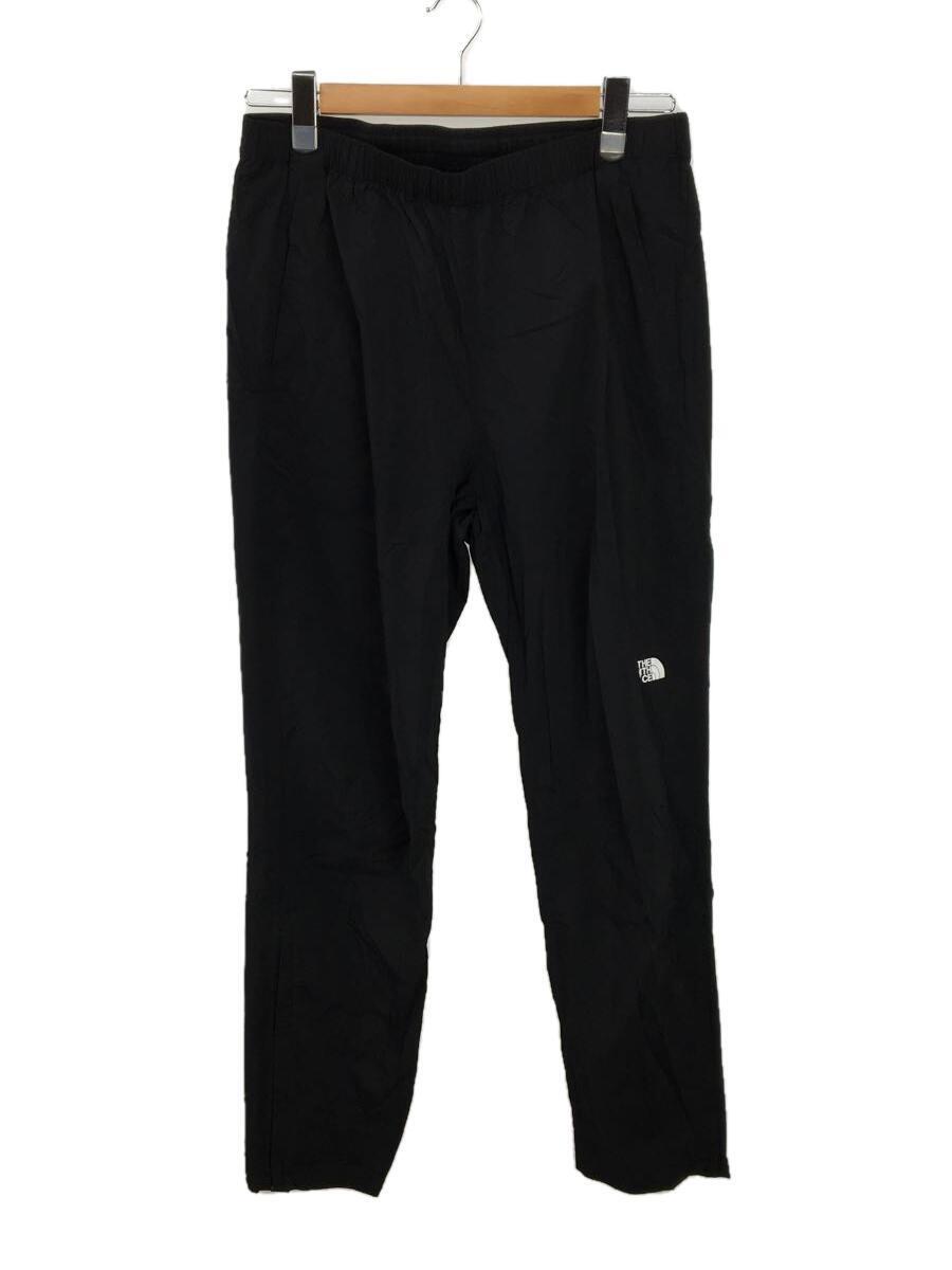 THE NORTH FACE◆ANYTIME WIND LONG PANT_エニータイムウィンドロングパンツ/XL/ナイロン/ブラッ/無地