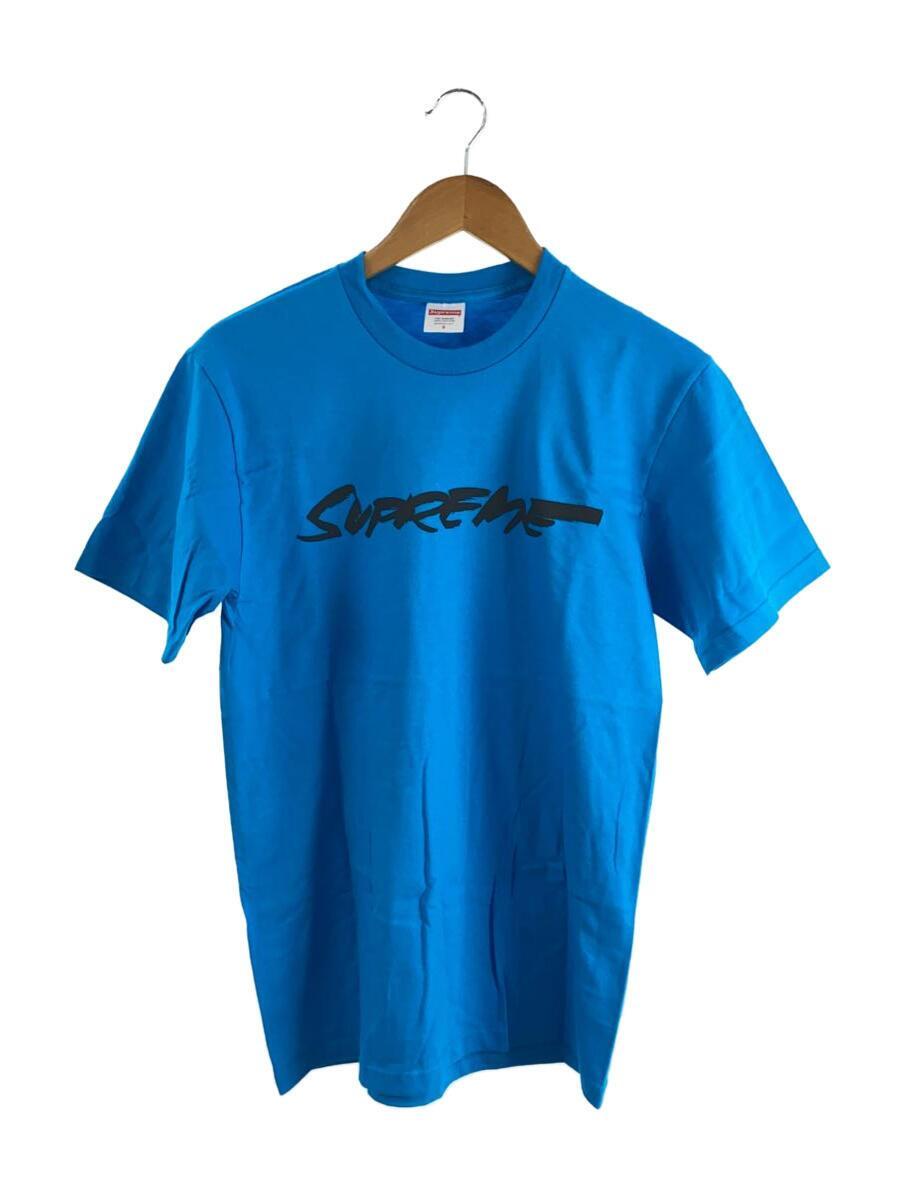 Supreme◆Tシャツ/M/コットン/BLU/プリント/Futura Logo Tee