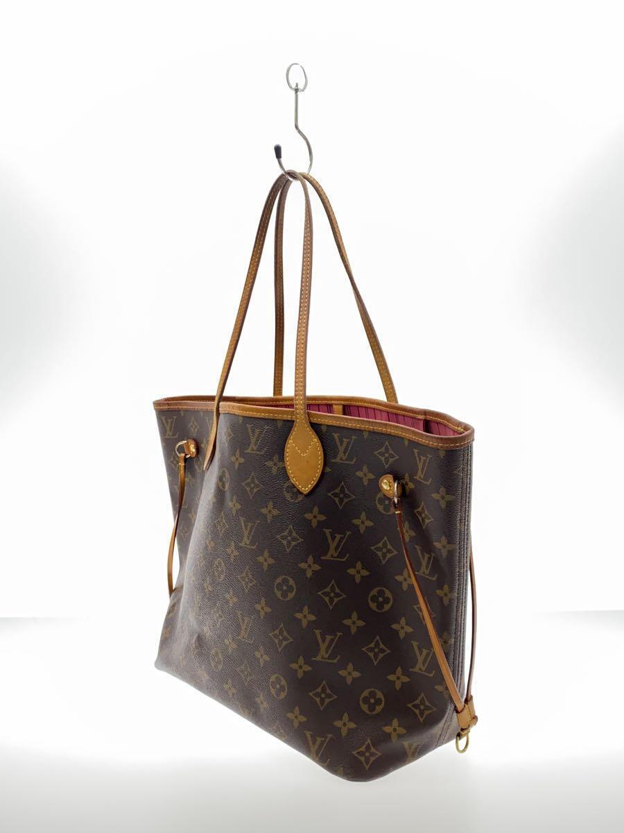 LOUIS VUITTON◆2)ネヴァーフルGM_モノグラム・キャンバス_BRW_ピヴォワンヌ/PVC/BRW/モノグラム_画像2