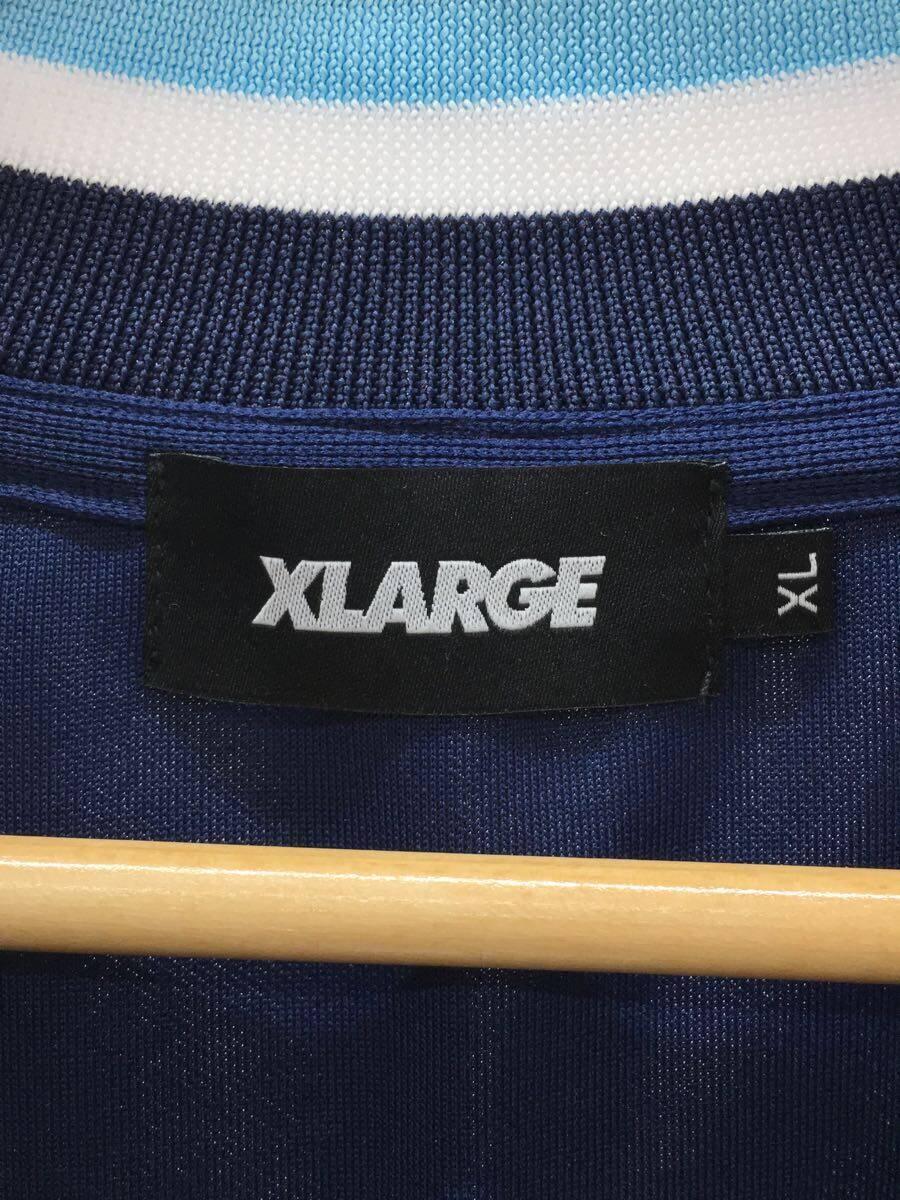 X-LARGE◆ジャケット/XL/ポリエステル/NVY/無地/101231021010_画像3