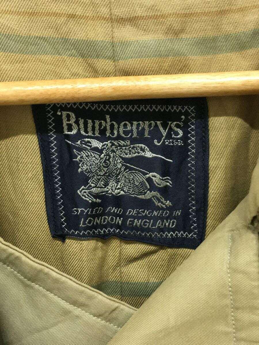 BURBERRYS◆トレンチコート/-/コットン/ベージュ/オールド/_画像3