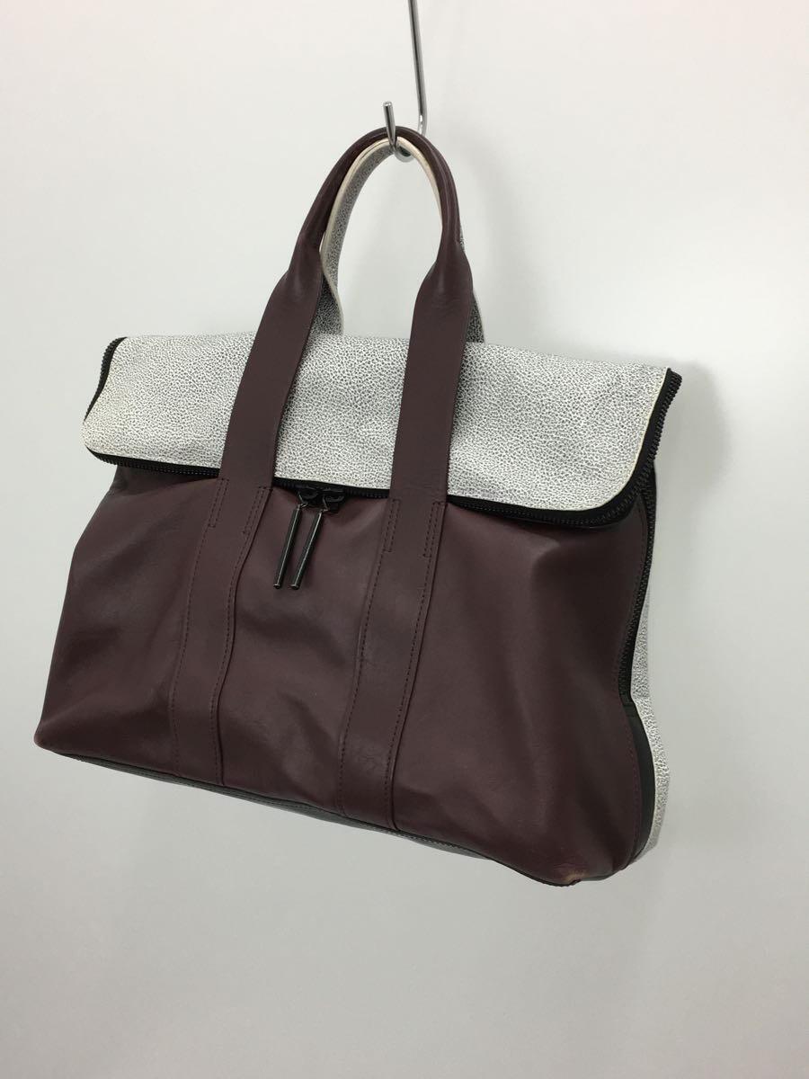 3.1 Phillip Lim◆トートバッグ/レザー/BRD_画像2