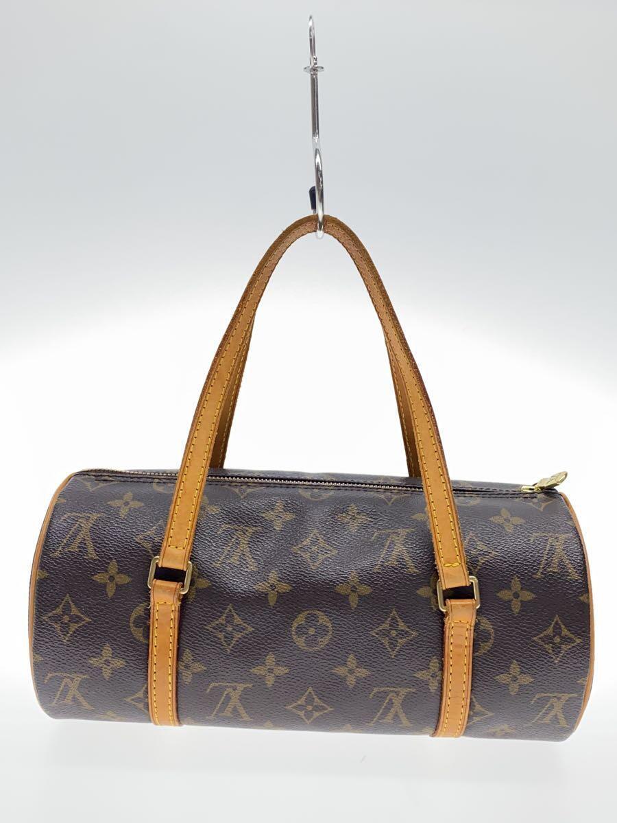 格安 LOUIS VUITTON◇パピヨン26_モノグラム・キャンバス_BRW/PVC/BRW