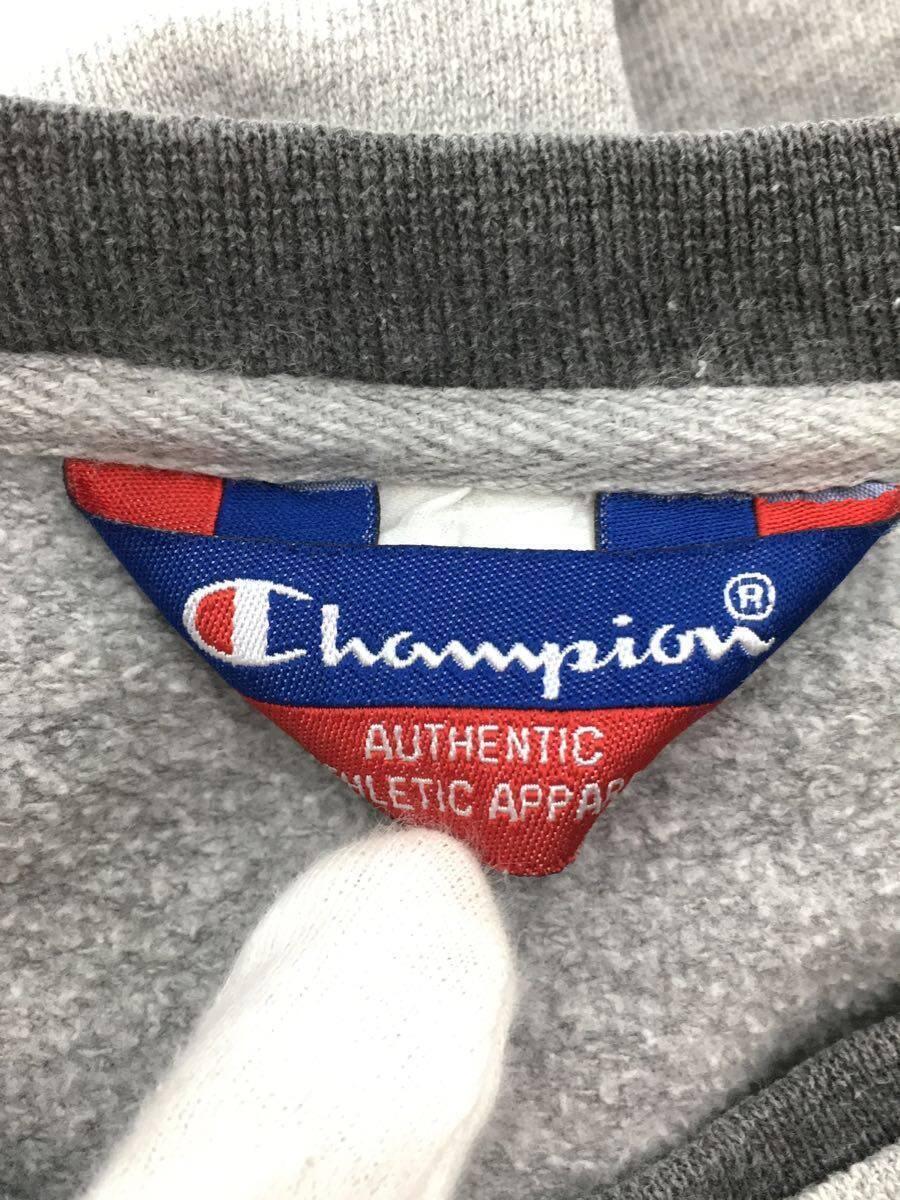 Champion◆スウェット/XXL/コットン/GRY_画像3