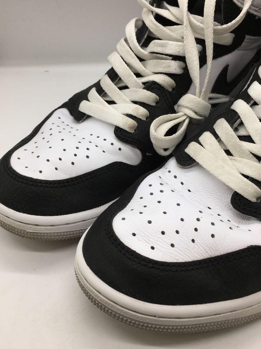 NIKE◆AIR JORDAN 1_エア ジョーダン 1/27.5cm/WHT/555088-108_画像6