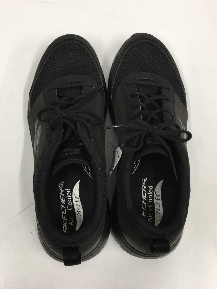 SKECHERS◆ローカットスニーカー/28cm/ブラック/216122_画像3