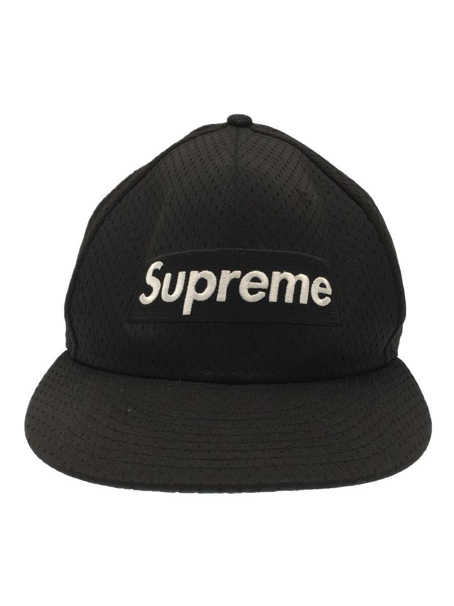 無料配達 Supreme◇Mesh 1/2/ポリエステル/BLK/無地/メンズ Logo