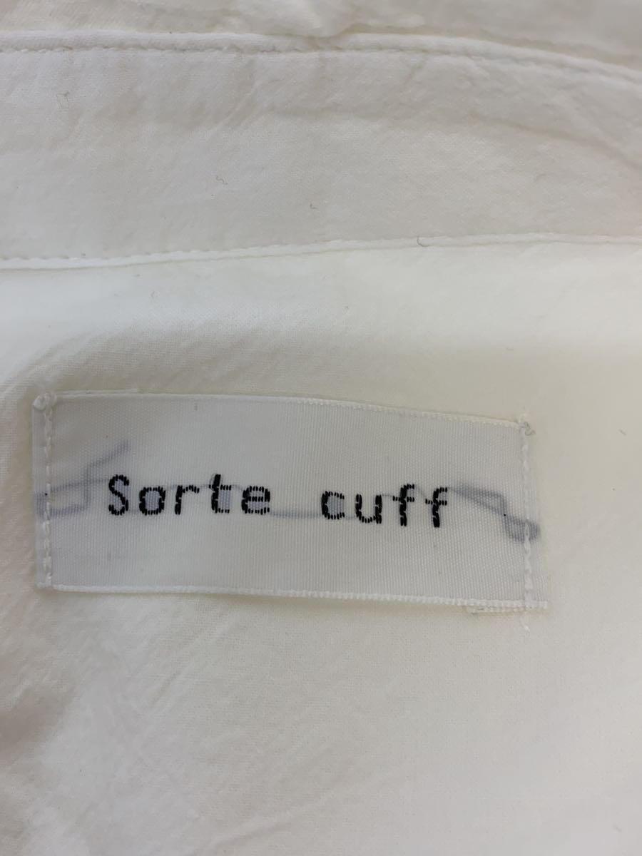 sorte cuff/シャツ/FREE/コットン/WHT/無地/CSC922W06_画像3