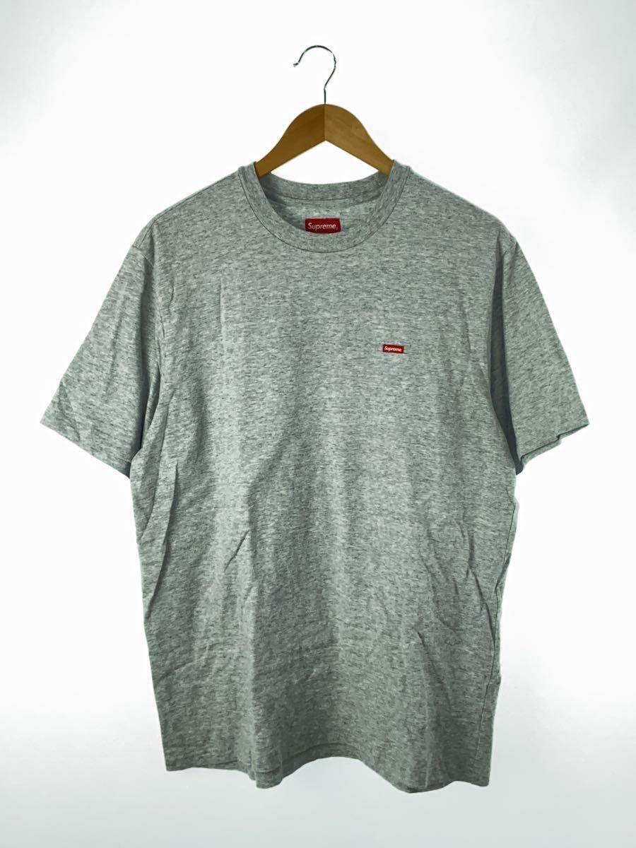 Supreme◆SMALL BOX LOGO TEE/Tシャツ/L/コットン/GRY