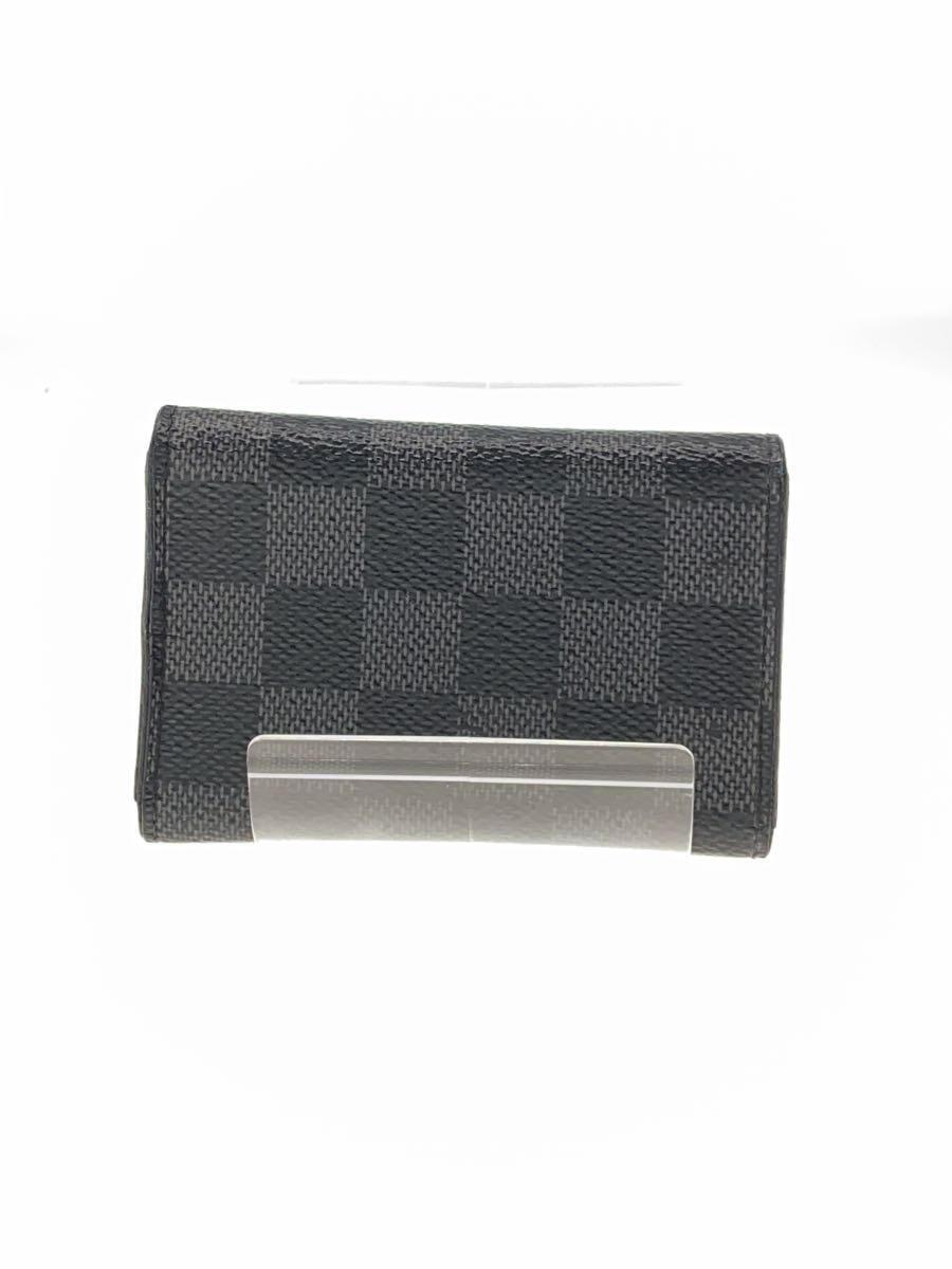 特売 LOUIS VUITTON◇キーケース/レザー/BLK/レディース キーケース