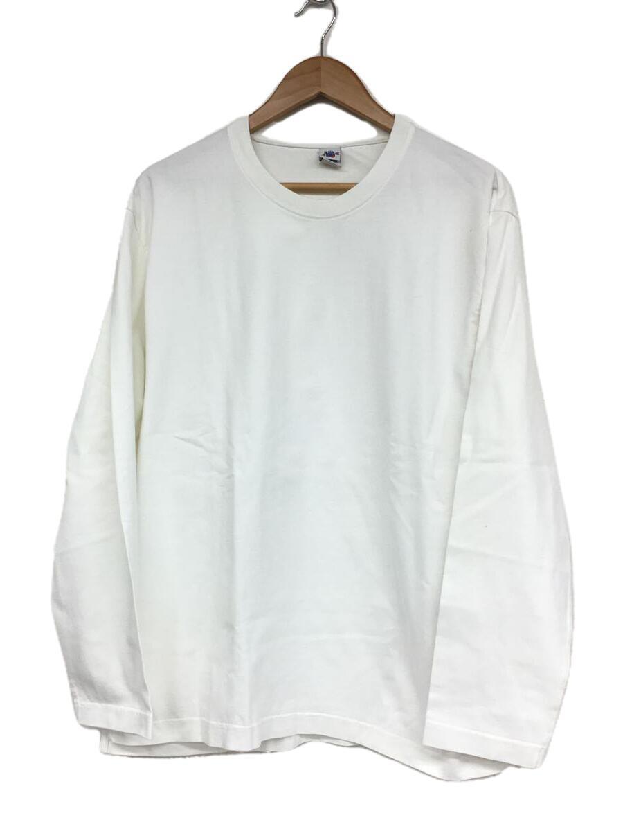 長袖Tシャツ/XL/コットン/ホワイト/000008/NDX