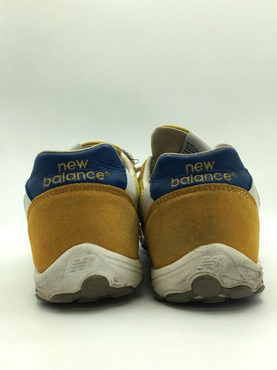 NEW BALANCE◆ニューバランス/ML72/27.5cm/YLW/スウェード_画像6