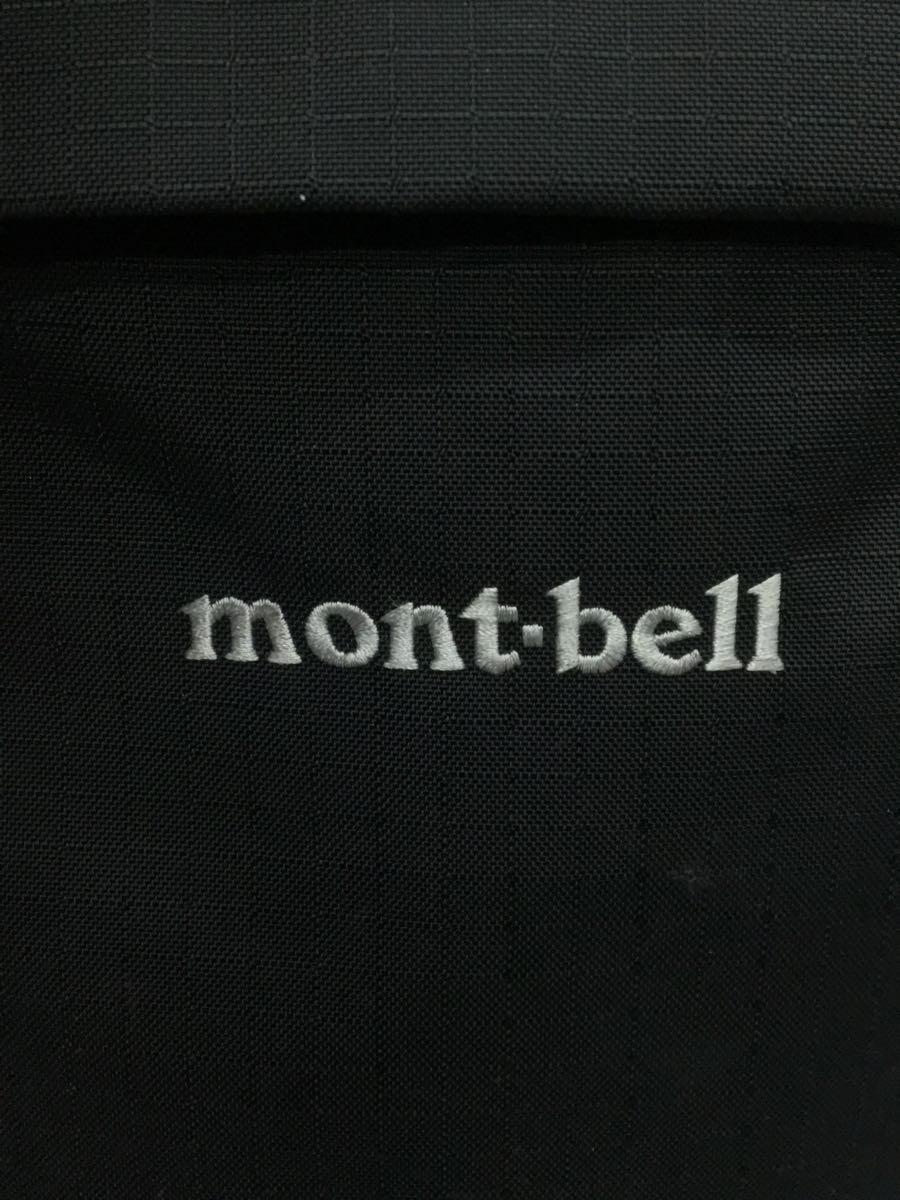 mont-bell◆リュック/-/BLK/無地/1123903_画像5