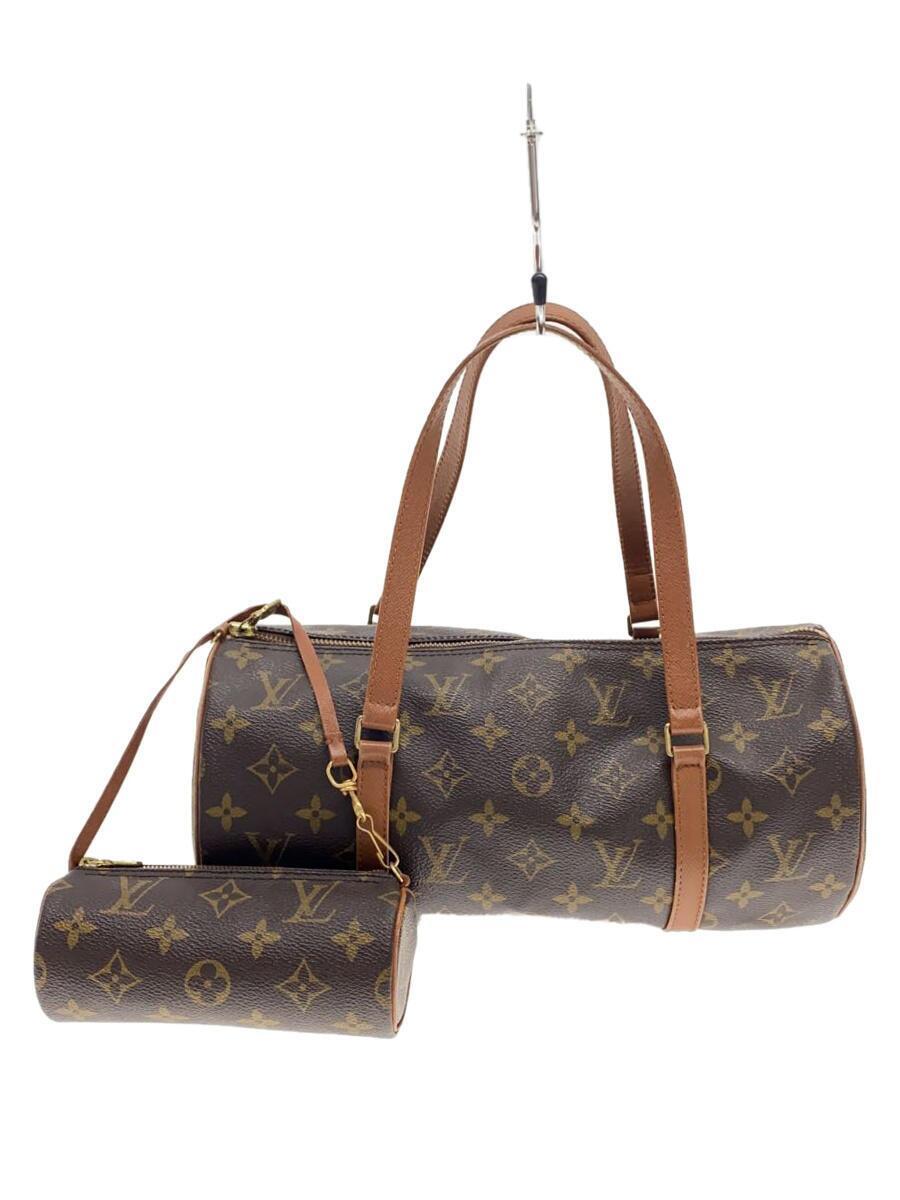 LOUIS VUITTON◆LOUIS VUITTON 2)パピヨン30_モノグラム・キャンバス_BRW/PVC/