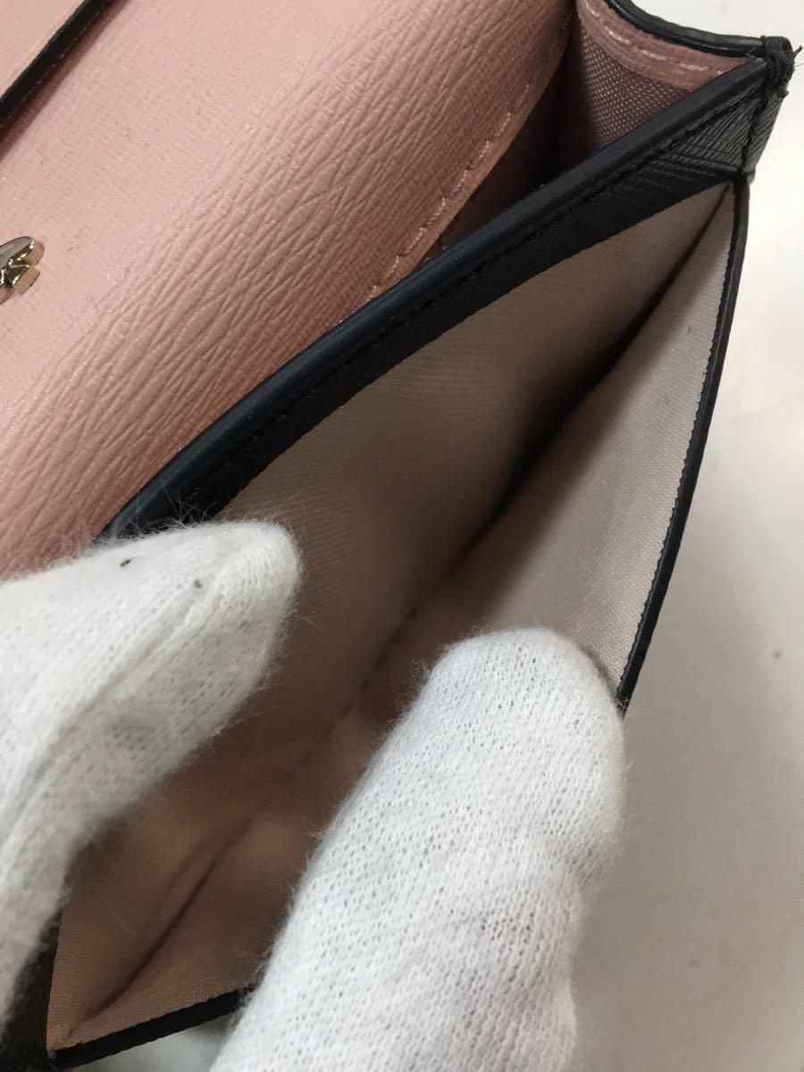 kate spade new york◆カードケース/レザー/BLK/無地/レディース/K6505/スペンサー ビジネス カードホルダー_画像6