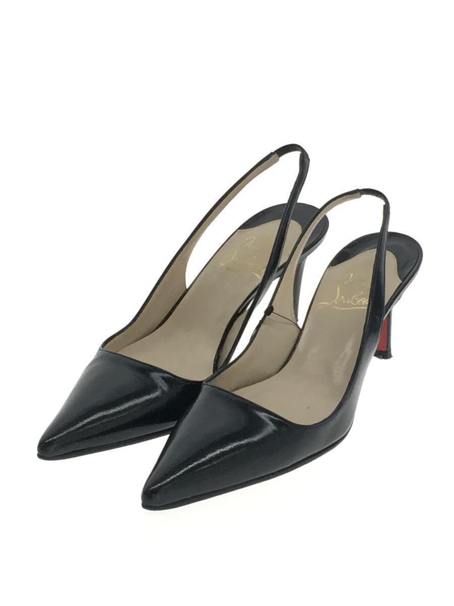 Christian Louboutin◆パンプス/34.5/BLK_画像2