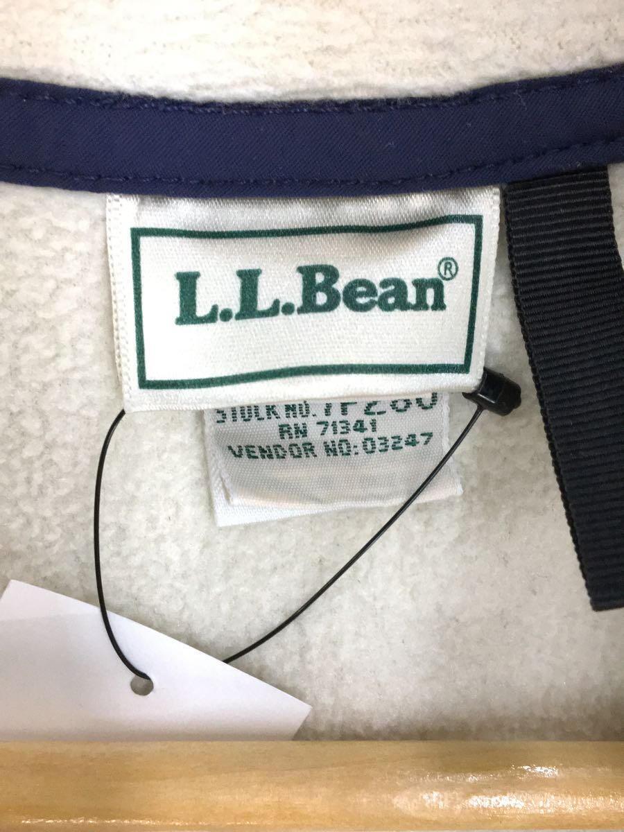 L.L.Bean◆フリースジャケット/S/ポリエステル/IVO_画像3