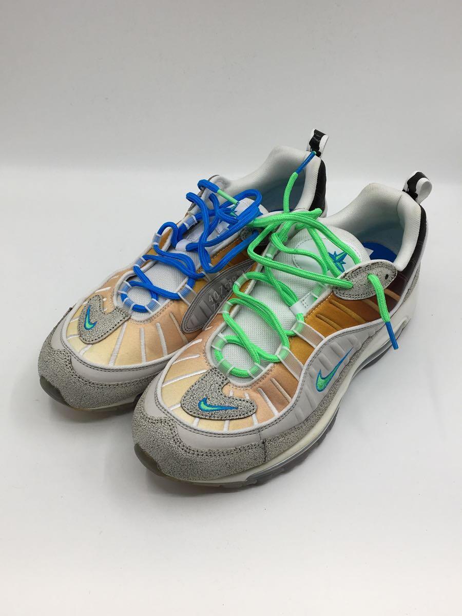 NIKE◆AIR MAX 98 OA GS/エアマックス/アイボリー/CI1502-001/28.5cm/マルチカラー_画像2