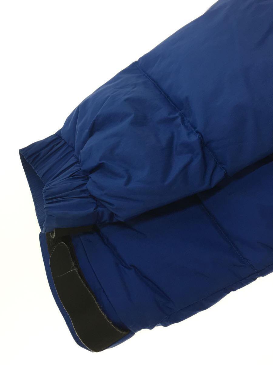 NANGA* stop water Zip down jacket /one/ nylon /BLU/ plain /DL7-M5001/ dirt have 