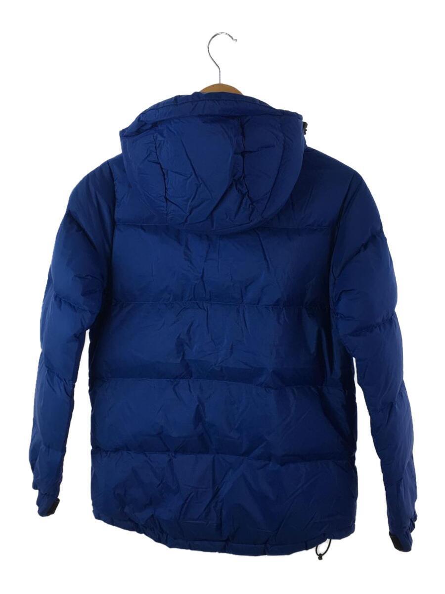 NANGA* stop water Zip down jacket /one/ nylon /BLU/ plain /DL7-M5001/ dirt have 