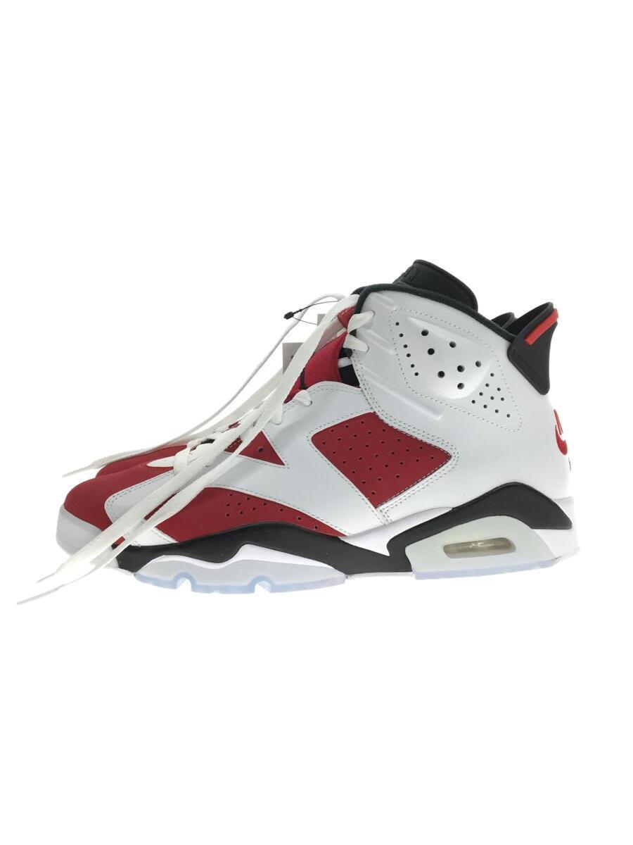 NIKE◆AIR JORDAN 6 RETRO/ハイカットスニーカー/28cm/WHT/CT8529-106_画像1