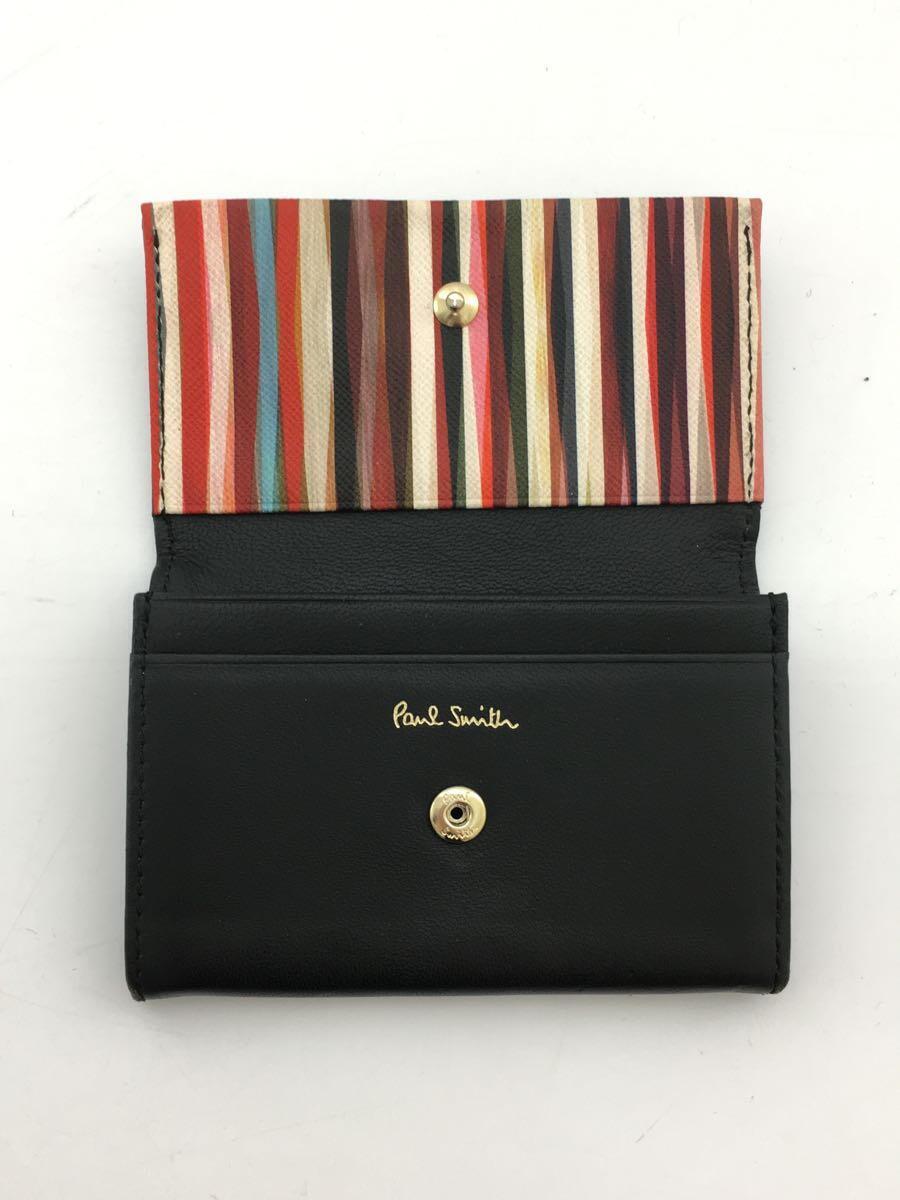 Paul Smith◆Paul Smith/ポールスミス/カードケース/レザー/ブラック/メンズ_画像4