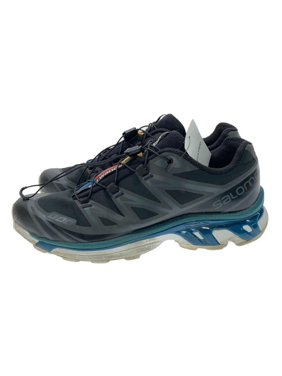 salomon◆ローカットスニーカー/26cm/BLK/415516/汚れ